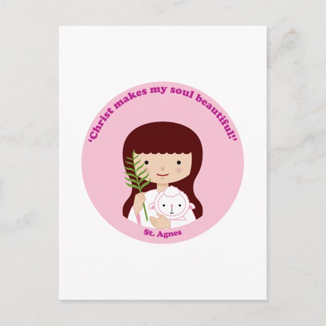 Cartão Postal Rua. Agnes (Frente)