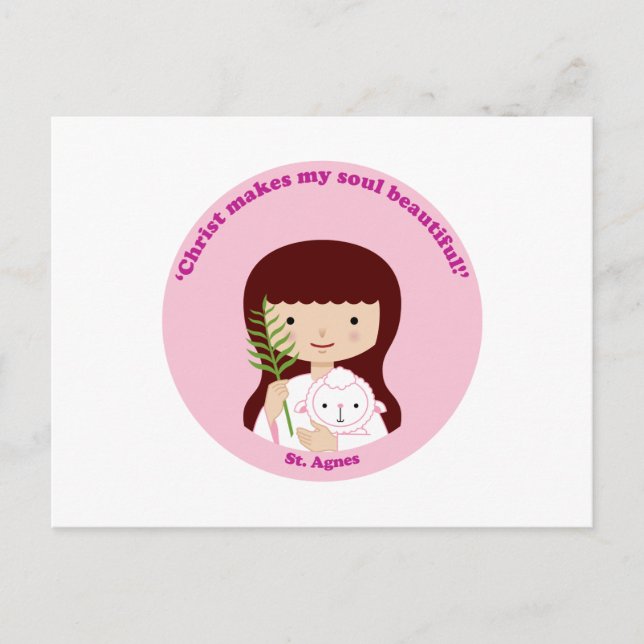 Cartão Postal Rua. Agnes (Frente)