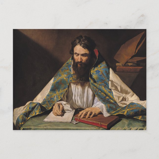 Cartão Postal Rua. Ambrose, c.1633-39 (Frente)