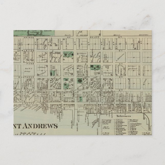 Cartão Postal Rua Andrews NB (Frente)