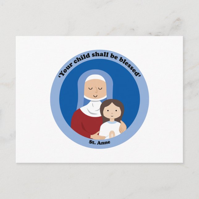 Cartão Postal Rua, Anne. (Frente)