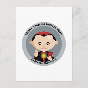 Cartão Postal Rua. Anthony Mary Claret