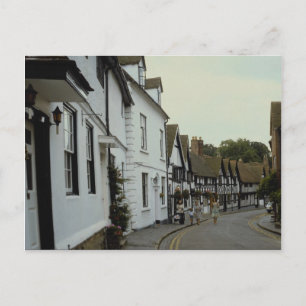 Cartão Postal Rua antiga, Warwick, Rhode Island, E.U.A.