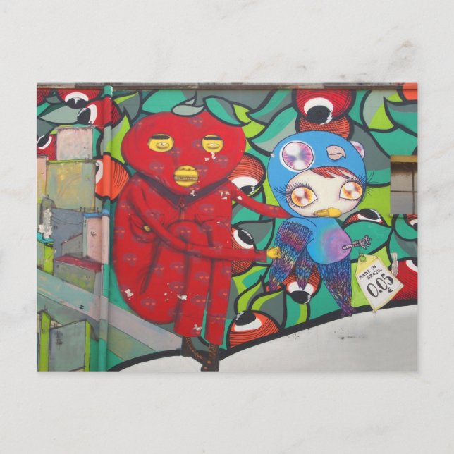 Cartão Postal rua ART (Frente)