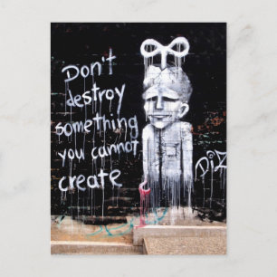 Cartão Postal rua ART