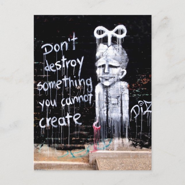 Cartão Postal rua ART (Frente)