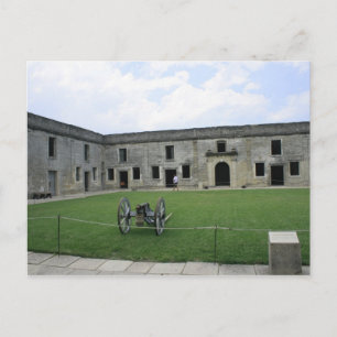 Cartão Postal Rua Augustine Fort Castillo de San Marcos II
