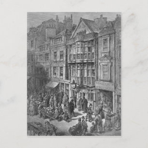 Cartão Postal Rua Bishopsgate