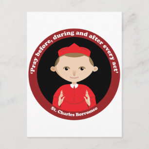 Cartão Postal Rua Charles Borromeo