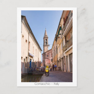 Cartão Postal Rua Comacchio