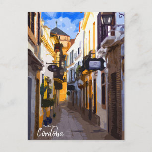 Cartão Postal Rua Cordoba - Cartão-postal de Espanha