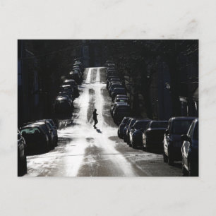 Cartão Postal rua da cidade