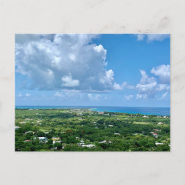 Cartão Postal Rua das Ilhas Virgens Croix Sandy Point USVI