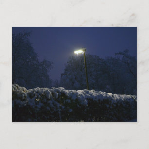 Cartão Postal Rua das maravilhas do inverno