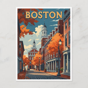 Cartão Postal Rua de Boston