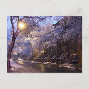 Cartão Postal Rua de inverno