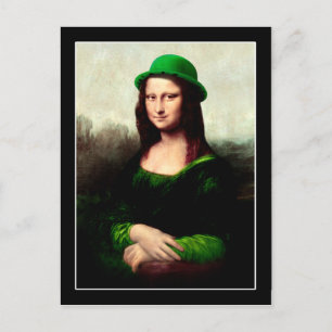 Cartão Postal Rua de Mona Lisa, capa do dia de Patrick