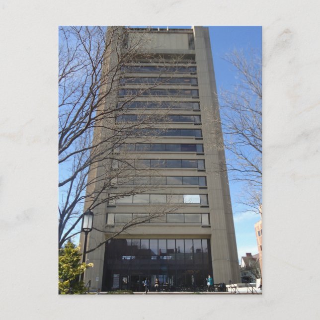 Cartão Postal Rua de Thayer, zona leste, providência, RI (Frente)