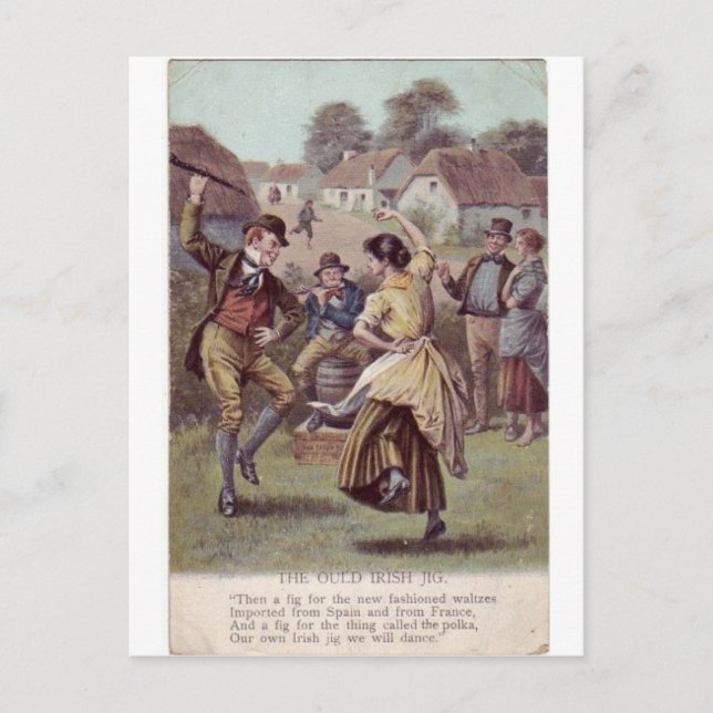 Cartão Postal Rua, Dia de Patrick (Frente)