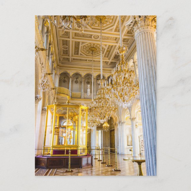 Cartão Postal Rua do Museu do Patrimônio Estadual. Petersburgo R (Frente)