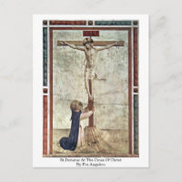 Rua.Dominic Na Cruz Do Cristo Por Fra Angélico