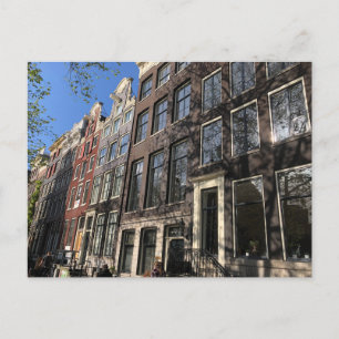 Cartão Postal Rua em Amesterdã, Países Baixos