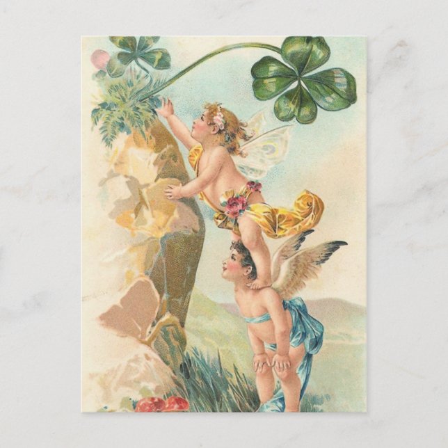 Cartão Postal Rua, Feiras Irlandesas de Patrick (Frente)