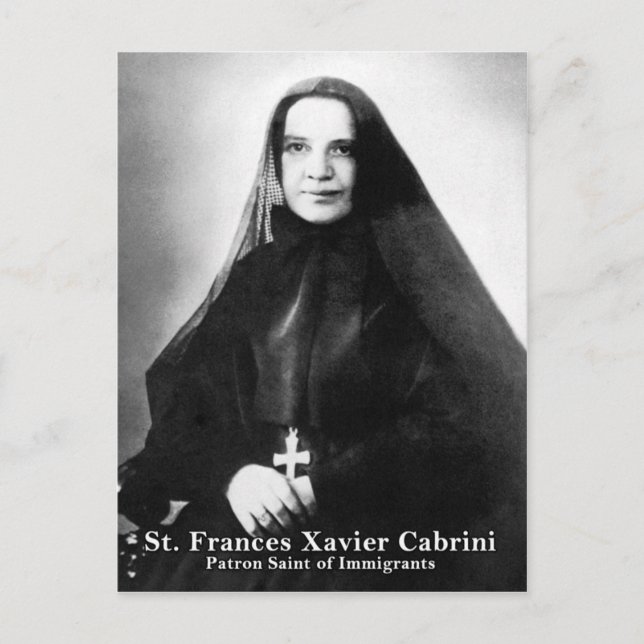 Cartão Postal Rua: Frances Xavier Cabrini (Frente)