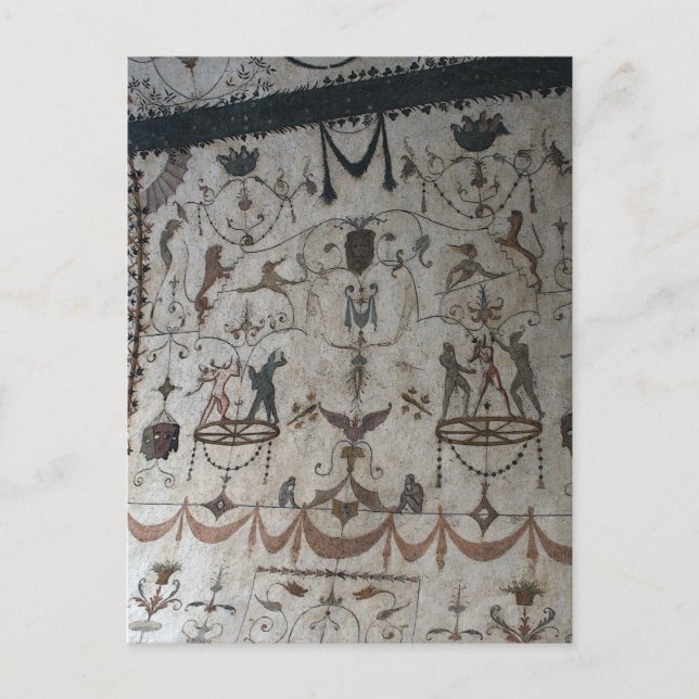 Cartão Postal Rua Frescos de Assisi (Frente)