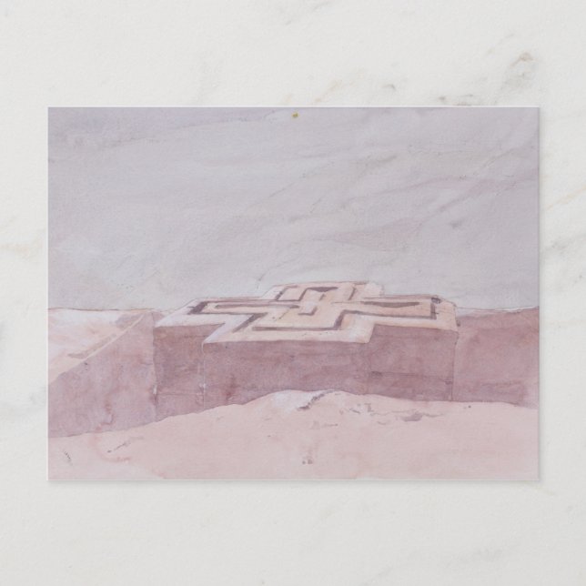 Cartão Postal Rua George Lalibela (Frente)