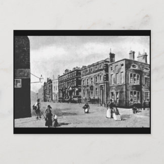 Cartão Postal Rua Hanover e o Banco da Inglaterra, c1850s