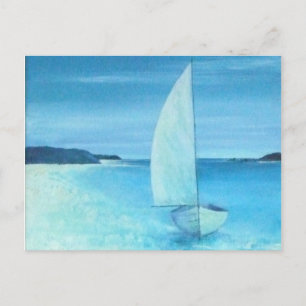 Cartão Postal Rua Helens Piscina, Ilhas Scilly, Cornualha