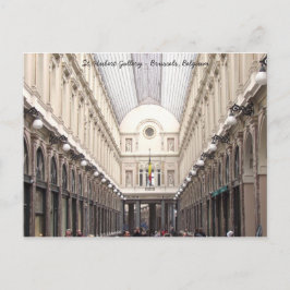 Cartão Postal Rua: Hubert Gallery, Bruxelas, Bélgica