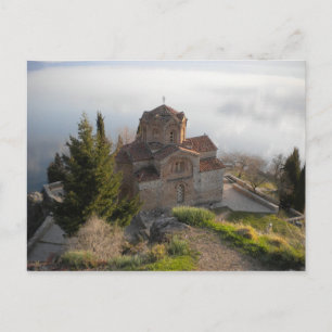 Cartão Postal Rua. Igreja de Jovan, Macedônia