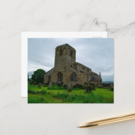 Cartão Postal Rua. Igreja de Maria, Leake North Yorkshire Herita