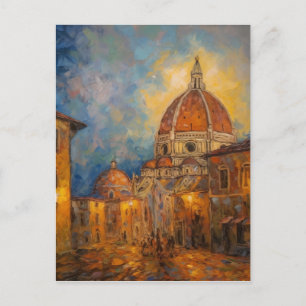 Cartão Postal Rua italiana   Florença, Itália   VIAGEM