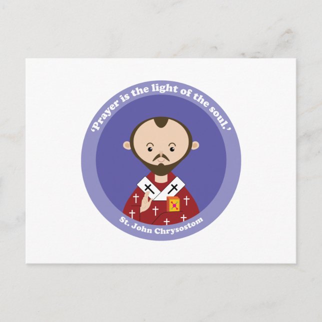 Cartão Postal Rua John Chrysostom (Frente)