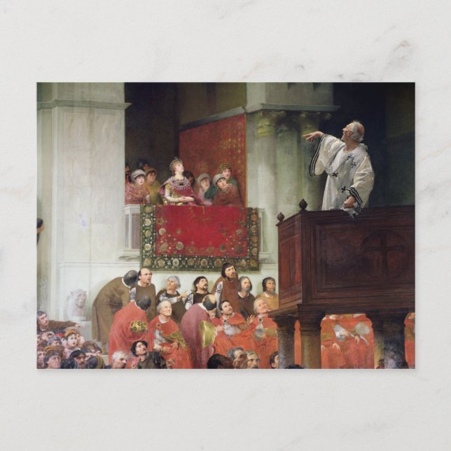 Cartão Postal Rua John Chrystostomos (Frente)