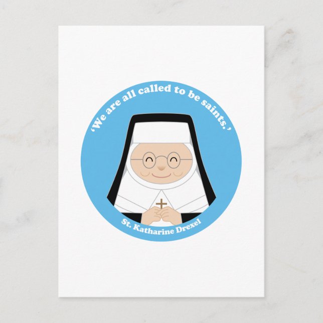 Cartão Postal Rua. Katharine Drexel (Frente)