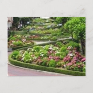 Cartão Postal Rua Lombardi em San Fransico