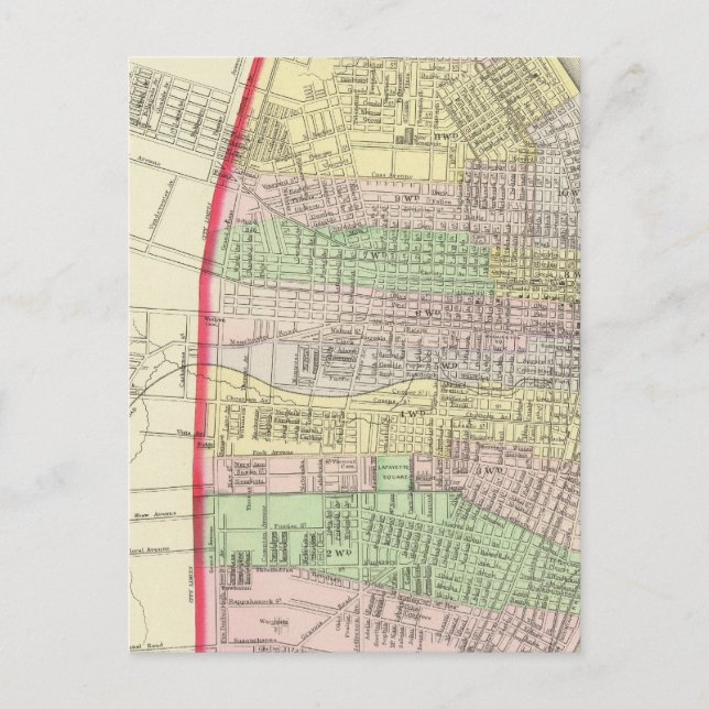 Cartão Postal Rua Louis (Frente)