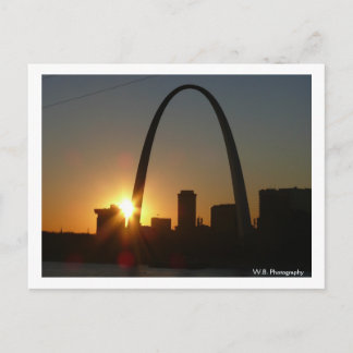 Cartão Postal Rua Louis Arch Sunset