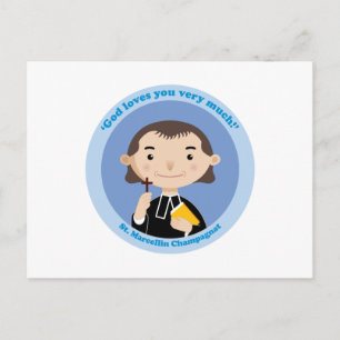 Cartão Postal Rua Marcellin Champagnat