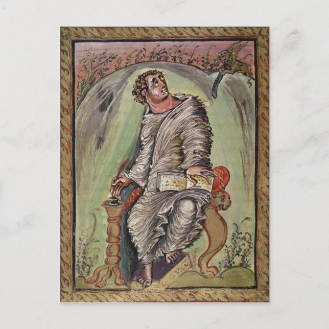 Cartão Postal Rua, marque em sua mesa (Frente)