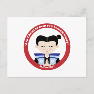 Cartão Postal Rua. Paul Miki