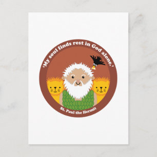 Cartão Postal Rua, Paul, o Hermit