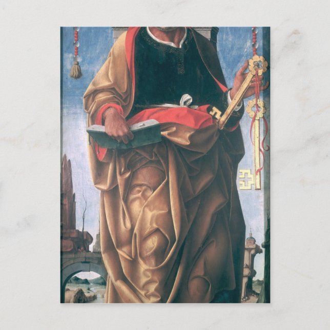 Cartão Postal Rua, Peter. (Frente)