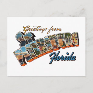 Cartão Postal Rua Petersburg FL