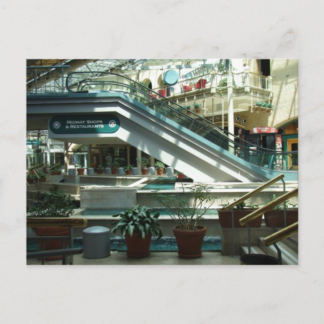 Cartão Postal Rua. Placa de Posto da Estação Louis Union (Frente)