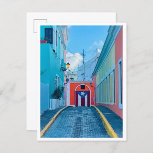 Cartão Postal Rua Porto Rico